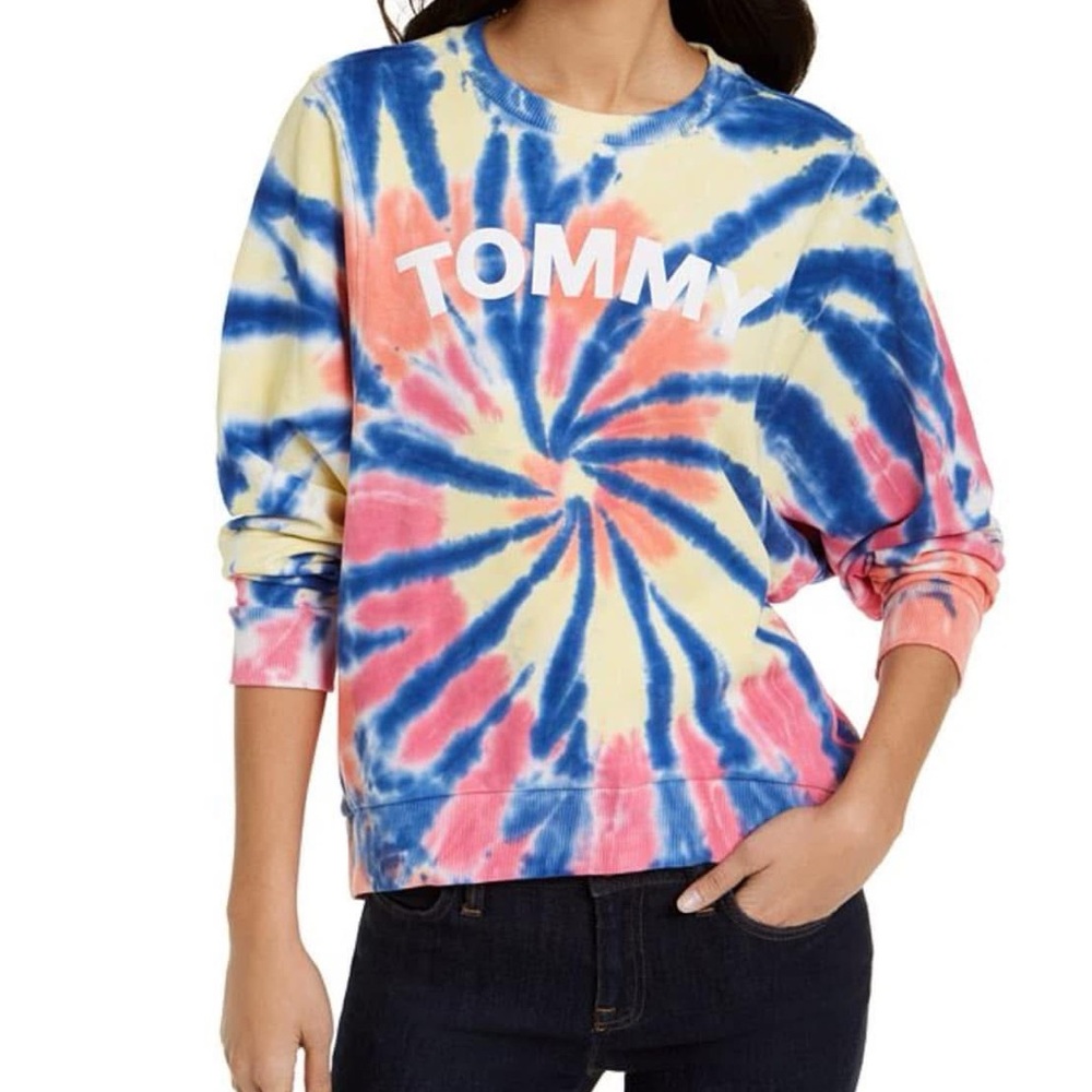 Tommy Hilfiger Women's Tie-Dye Sweatshirt